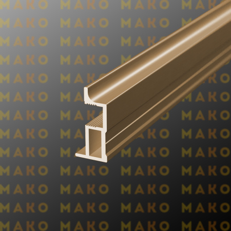 Профиль вертикальный MS164 Латунь (A21)